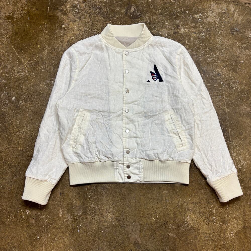Rare NBA Amex Waraire Boswell The Association Draft 2023 Linen Jacket Men's L - Picture 2 of 12